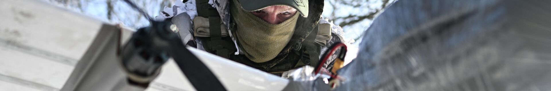 Боевая работа расчета БПЛА Молния спецназа Ахмат на Сумском направлении - Sputnik Беларусь, 1920, 19.02.2022