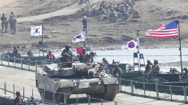 Военные учения США и КНДР - Sputnik Беларусь