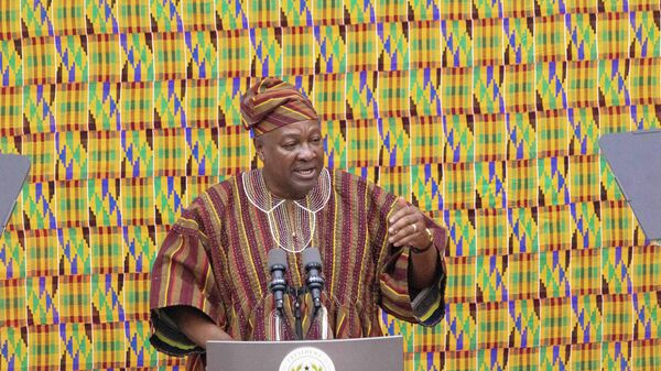Президент Ганы Джон Драмани Махама - Sputnik Беларусь