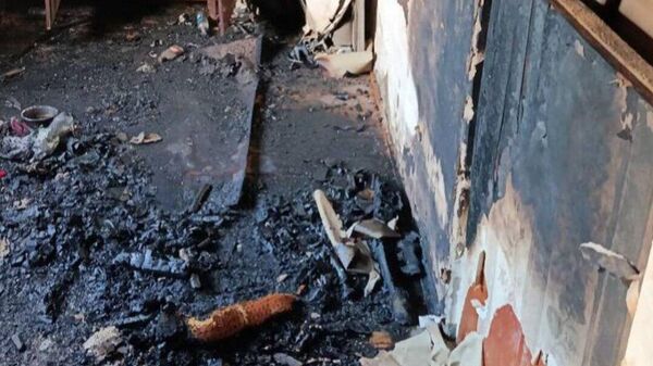 Пожар в Узденском районе - Sputnik Беларусь