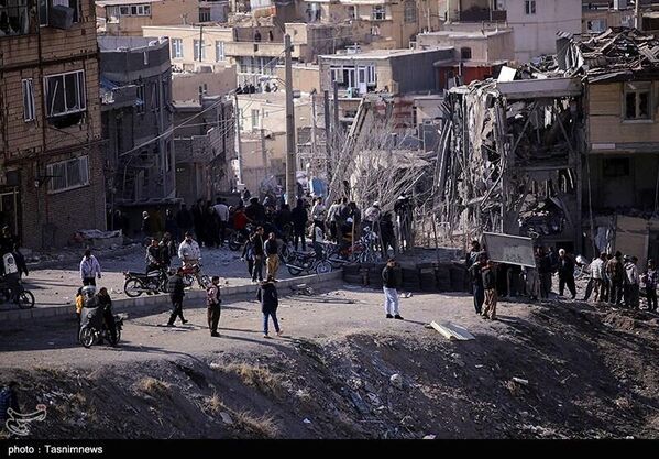 Последствия авиаударов США и Израиля по Сенендеджу.