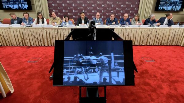 Каталог фашистской кинопропаганды времен ВОВ представили в Москве (видео) - Sputnik Беларусь