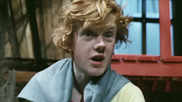 Василий Скромный в роли Макара Гусева в фильме Приключения Электроника - Sputnik Беларусь