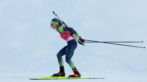 Анна Сола на дистанции  - Sputnik Беларусь