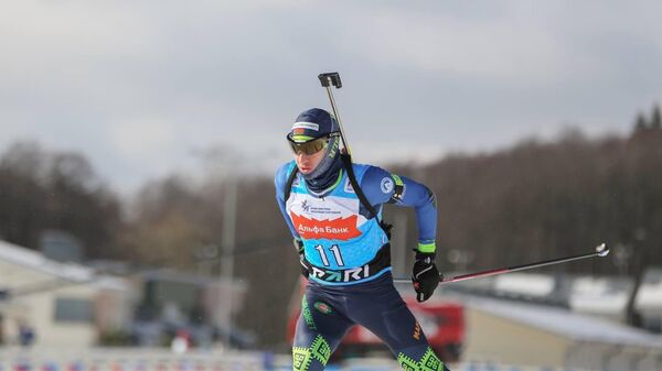 Белорусский биатлонист Никита Лобастов на Чемпионате России в Тюмени - Sputnik Беларусь