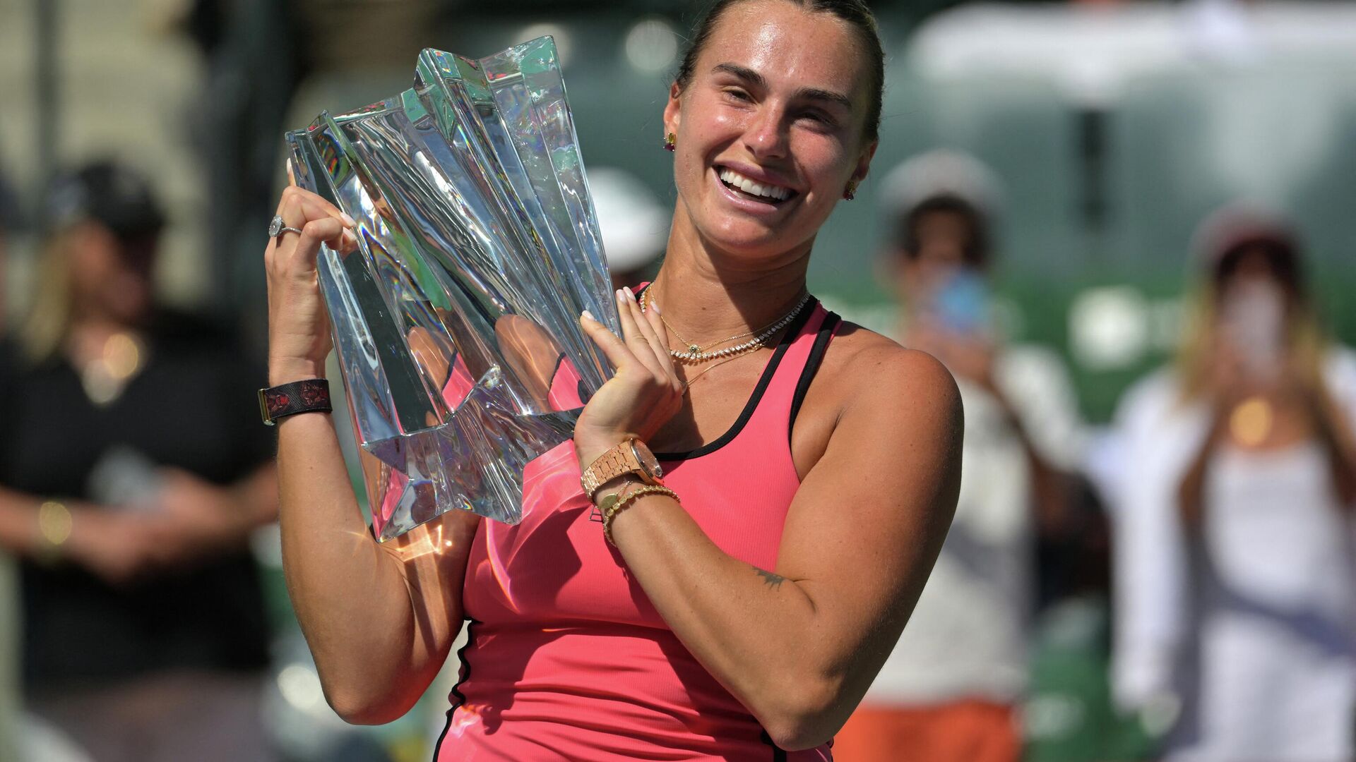 Соболенко победила в финале теннисного турнира в Индиан-Уэллсе Соболенко победила в финале теннисного турнира в Индиан-Уэллсе