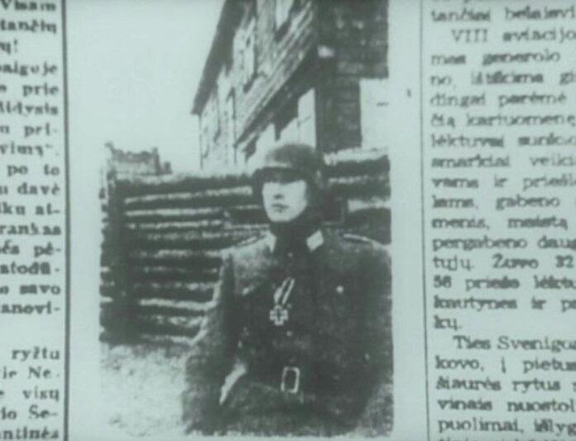 Антанас Гецявичюс в эпизоде фильма Диалог с совестью, который Прокуратура СССР передала США - Sputnik Беларусь, 1920, 17.03.2026