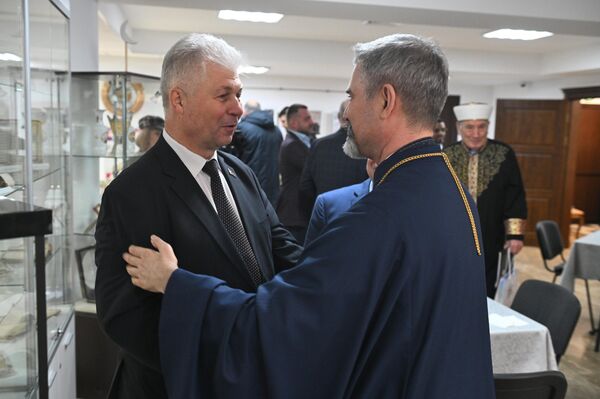 Дипломатический ифтар прошел в Минской соборной мечети