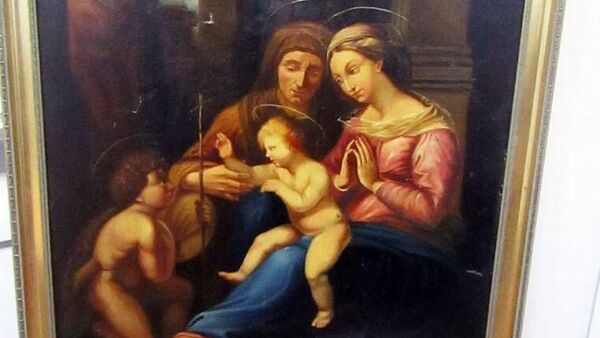 Изъятая на границе картина - Sputnik Беларусь