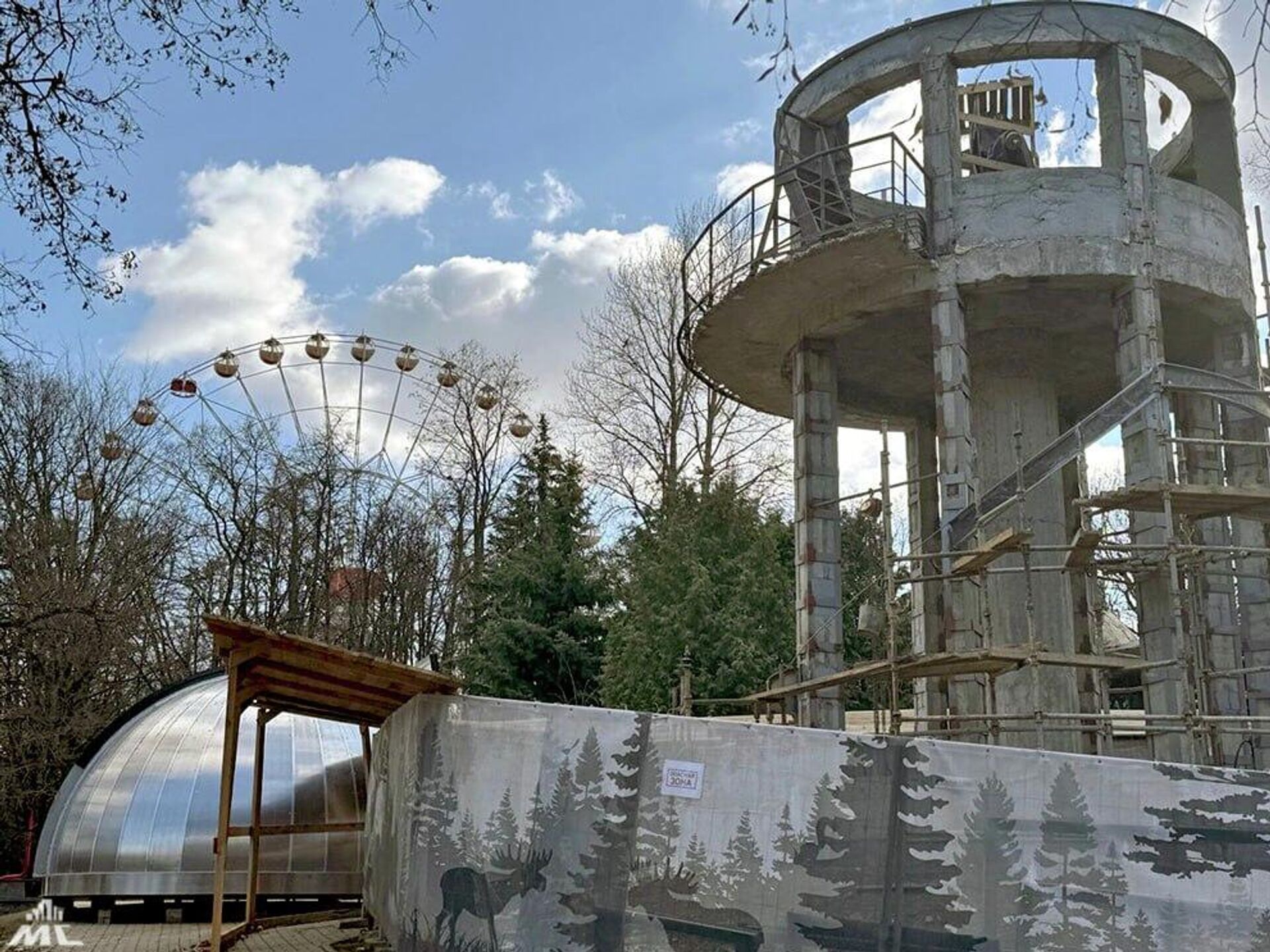 Реконструкция здания обсерватории - Sputnik Беларусь, 1920, 19.03.2026