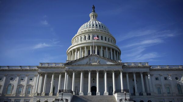 Здание Капитолия и Белого дома в Вашингтоне - Sputnik Беларусь