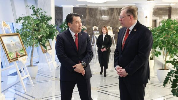 Андрэй Швед і Герман Нурбаеў - Sputnik Беларусь