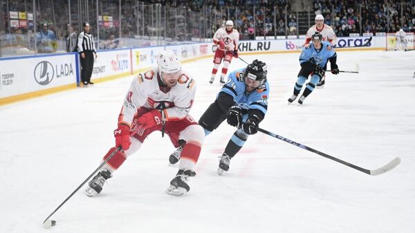 Матч между ХК Динамо (Минск) и ХК Автомобилист - Sputnik Беларусь