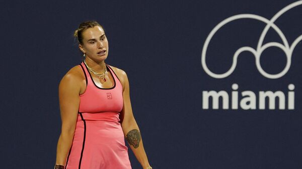 Арина Соболенко на теннисном турнире в Майами - Sputnik Беларусь