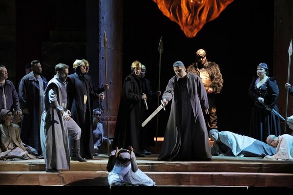 Генеральная репетиция оперы Дж. Верди Набукко в Большом театре Беларуси. Генеральная репетиция оперы Дж. Верди Набукко в Большом театре Беларуси. - Sputnik Беларусь