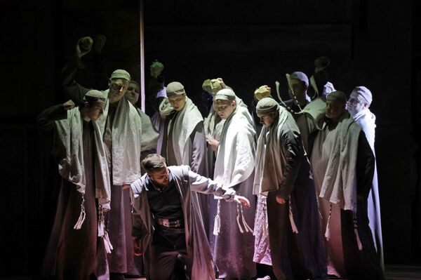 Генеральная репетиция оперы Дж. Верди Набукко в Большом театре Беларуси. Генеральная репетиция оперы Дж. Верди Набукко в Большом театре Беларуси. - Sputnik Беларусь