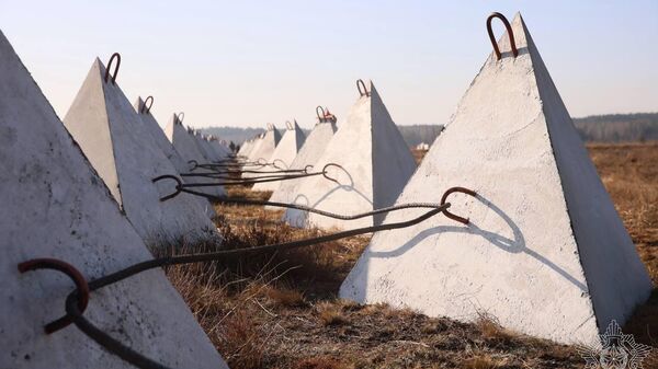 Белорусские военные на учениях отрабатывают установку зубов драконам - Sputnik Беларусь