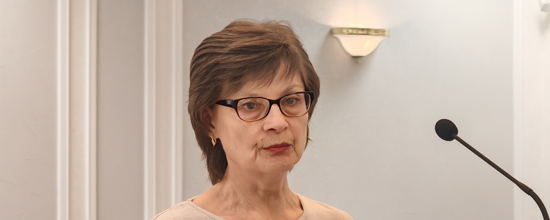 Ведущий научный сотрудник центра  истории и архивного дела Института истории НАН Беларуси Марина Краснова  - Sputnik Беларусь, 1920, 23.03.2026