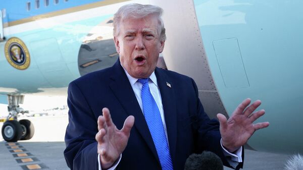 Президент США Дональд Трамп Президент США Дональд Трамп - Sputnik Беларусь