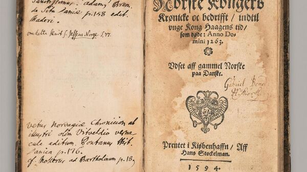 Издание Королевские саги Снорре Стурласона  - Sputnik Беларусь