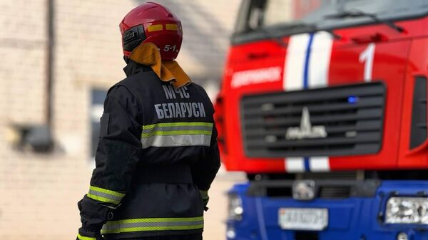 Пожар в Могилеве: работники МЧС спасли мужчину