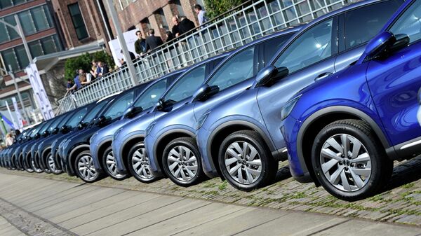 Китайские электромобили BYD  - Sputnik Беларусь