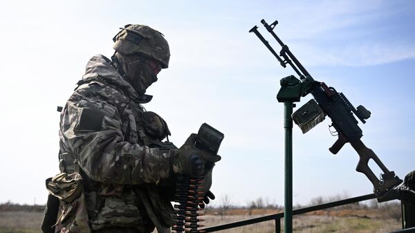 Подготовка военнослужащих ВС РФ на полигоне на Запорожском направлении СВО - Sputnik Беларусь