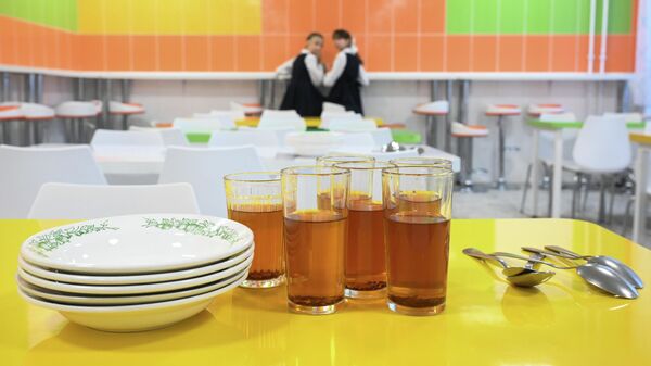 Столовая в гимназии - Sputnik Беларусь