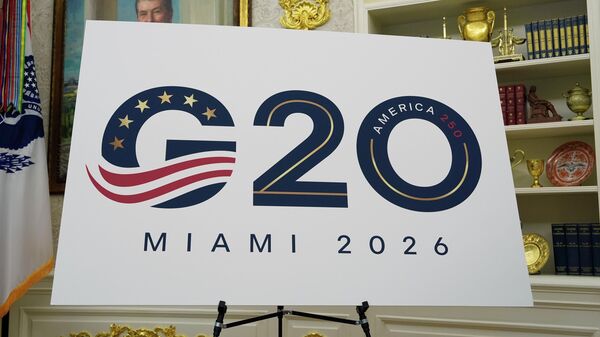 Логотип саммита G20 в Майами - Sputnik Беларусь