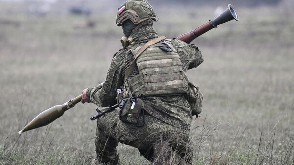 Подготовка военнослужащих ВС РФ на полигоне на Запорожском направлении СВО - Sputnik Беларусь