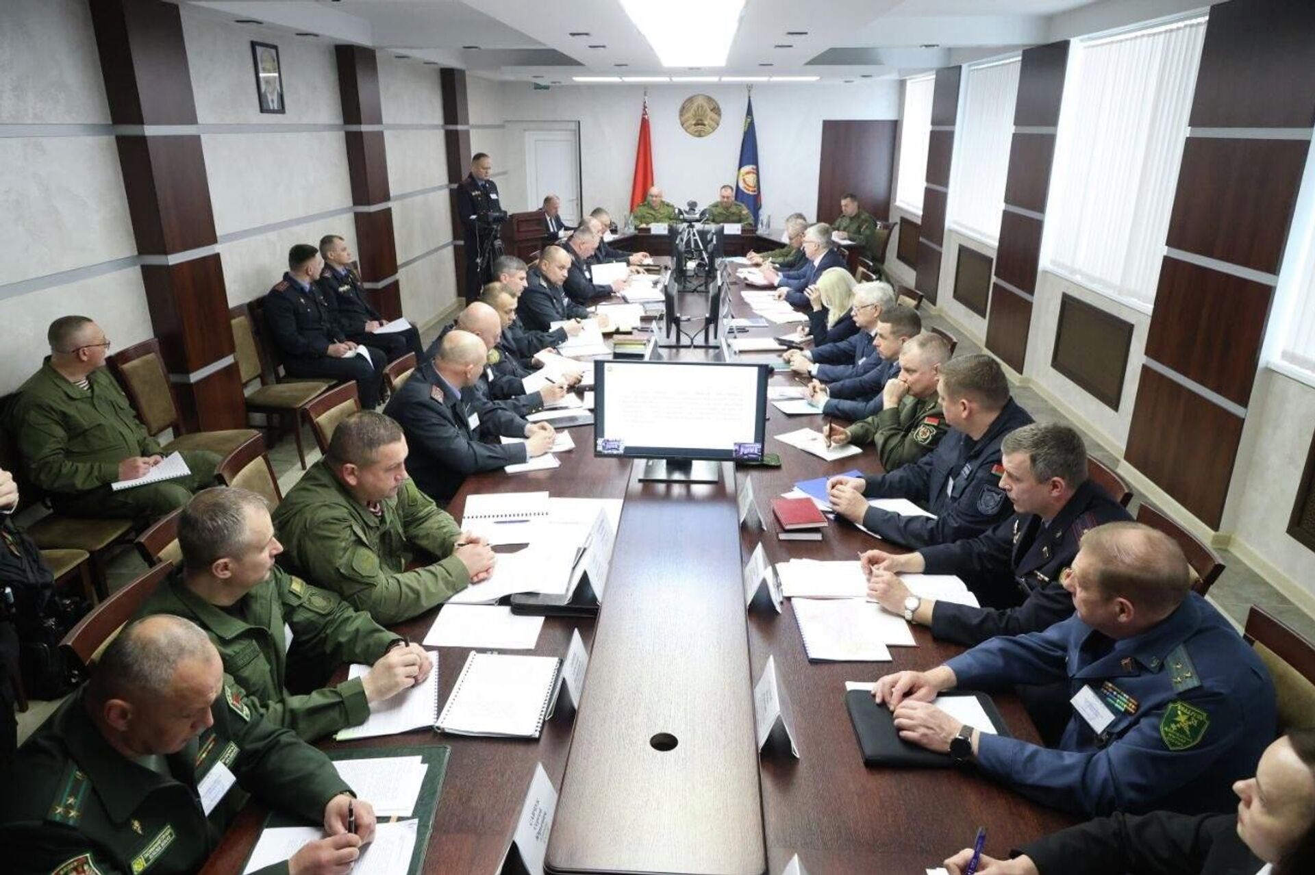 Командно-штабные учения в Брестской области - Sputnik Беларусь, 1920, 26.03.2026