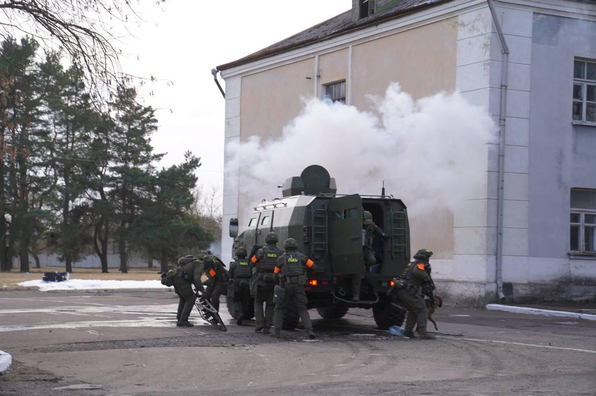 Командно-штабные учения в Брестской области - Sputnik Беларусь, 1920, 26.03.2026