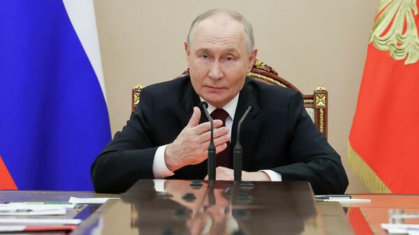 Прэзідэнт РФ Уладзімір Пуцін - Sputnik Беларусь