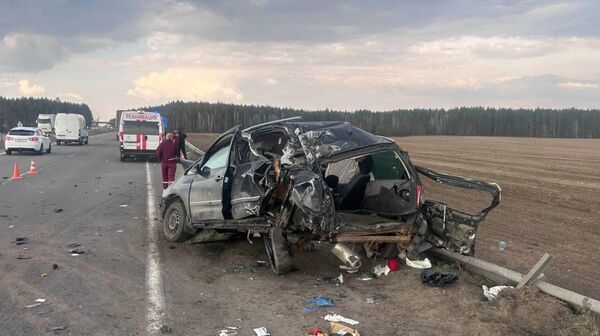 На месте ДТП - Sputnik Беларусь