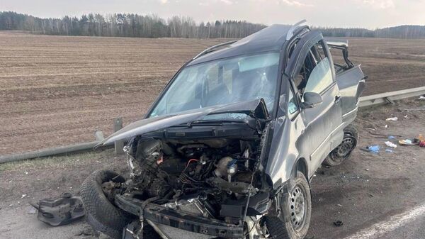 На месте ДТП - Sputnik Беларусь