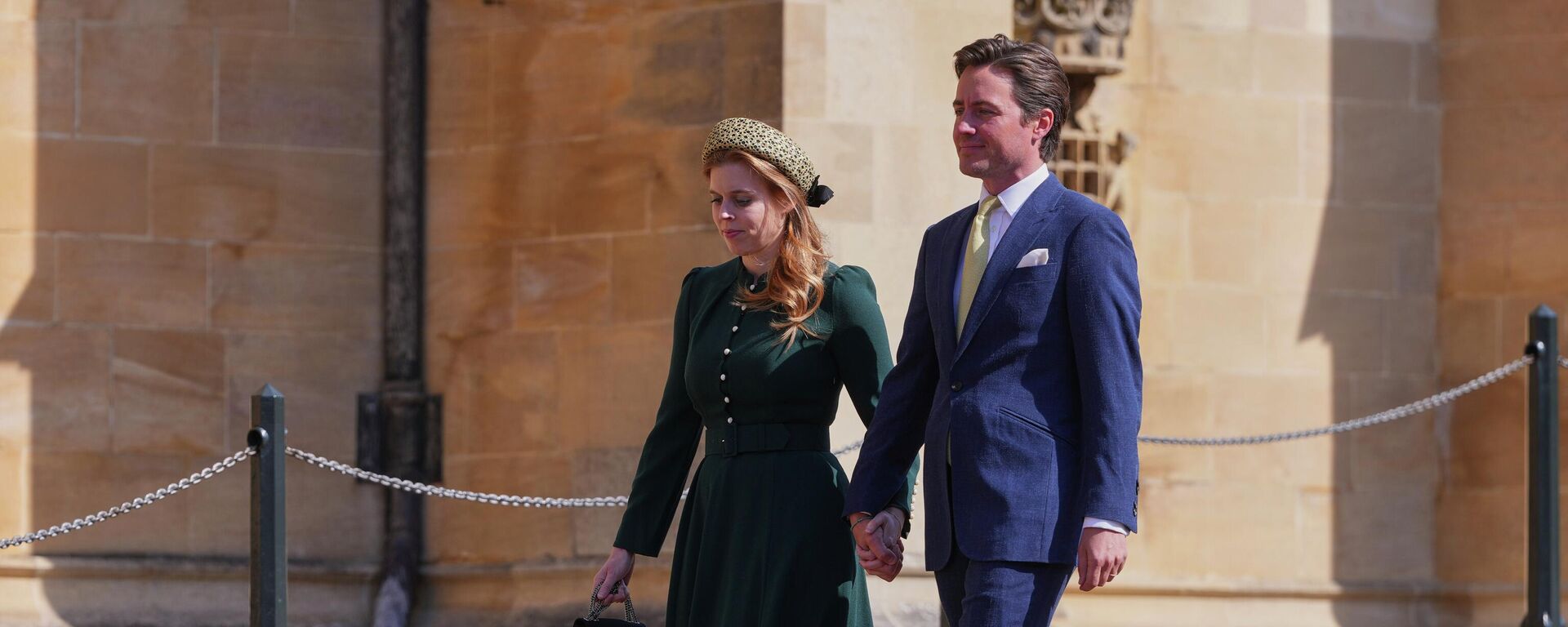 Британская принцесса Беатрис вместе с супругом, итальянским аристократом и бизнесменом Эдоардо Мапелли Моцци - Sputnik Беларусь, 1920, 28.03.2026