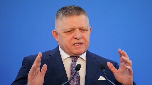 Премьер Словакии Роберт Фицо - Sputnik Беларусь