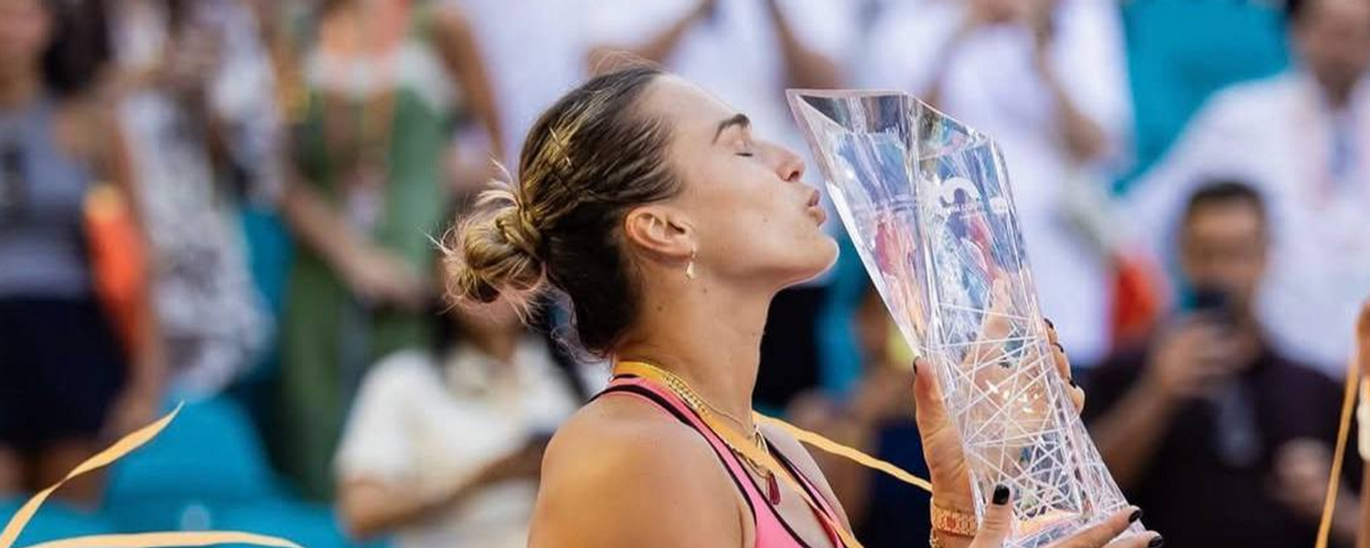 Арина Соболенко одержала победу в финале турнира WTA-1000 в Майями - Sputnik Беларусь, 1920, 29.03.2026