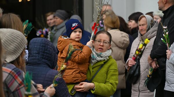 Вербное воскресенье отмечают католики Беларуси – фото