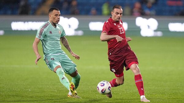 Игровой момент матча - Sputnik Беларусь