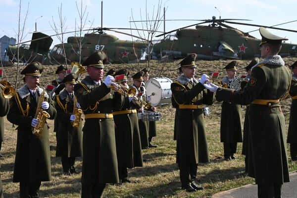 Открытие камня памяти, приуроченного к 320-й годовщине со дня рождения морской пехоты России - Sputnik Беларусь