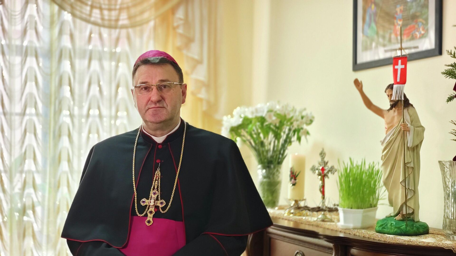 Митрополит Минско-Могилевский архиепископ Иосиф Станевский Митрополит Минско-Могилевский архиепископ Иосиф Станевский - Sputnik Беларусь, 1920, 05.04.2026