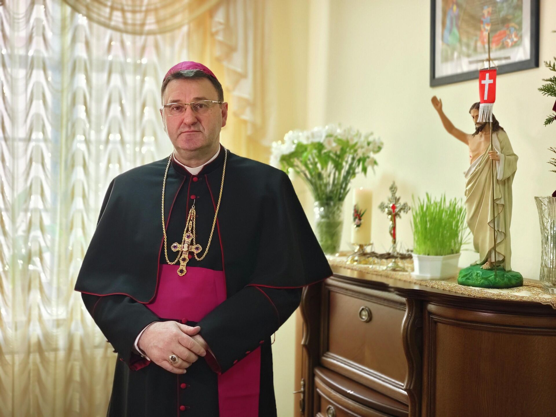 Митрополит Минско-Могилевский архиепископ Иосиф Станевский - Sputnik Беларусь, 1920, 01.04.2026