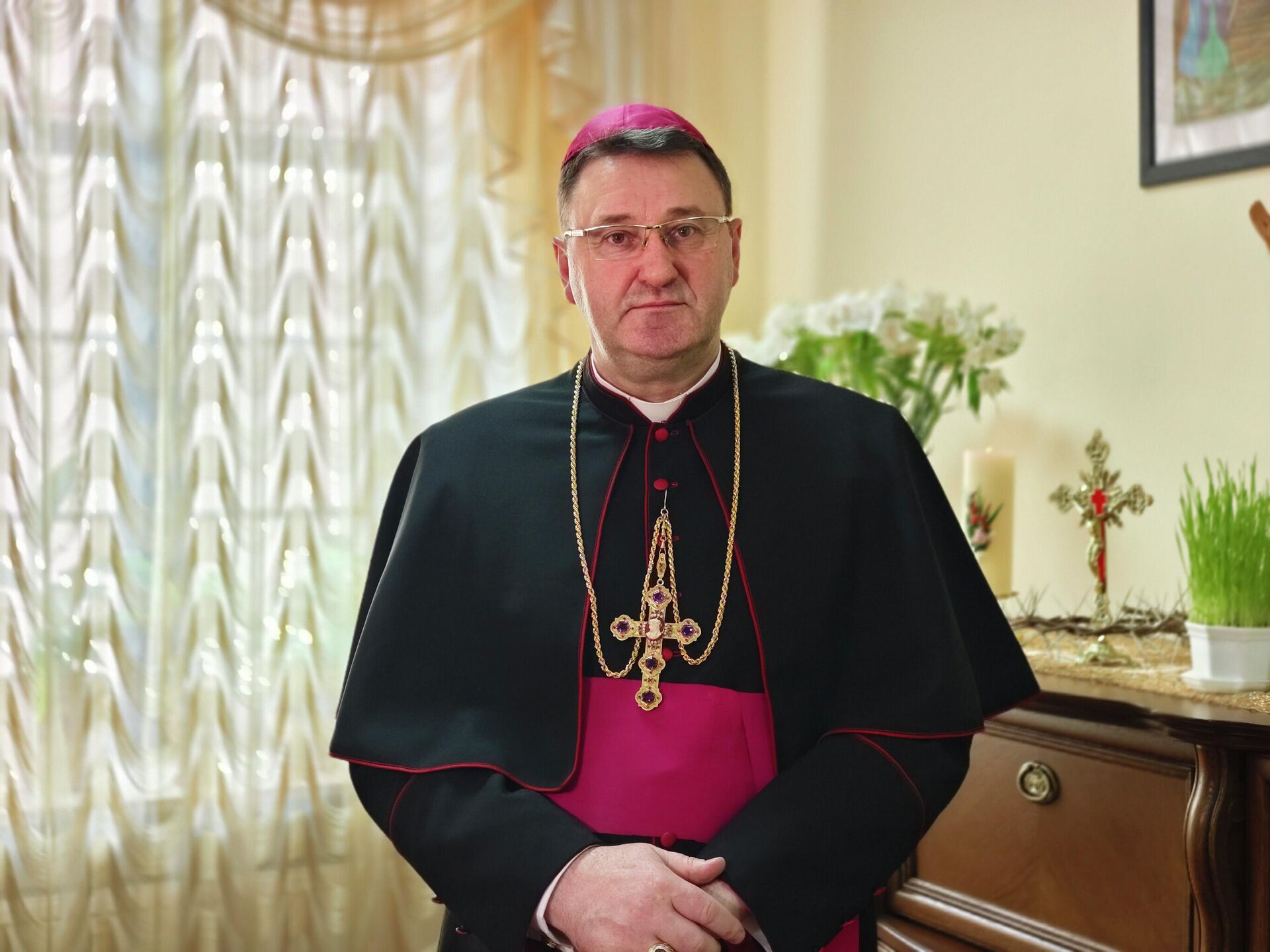 Митрополит Минско-Могилевский архиепископ Иосиф Станевский Митрополит Минско-Могилевский архиепископ Иосиф Станевский - Sputnik Беларусь, 1920, 01.04.2026