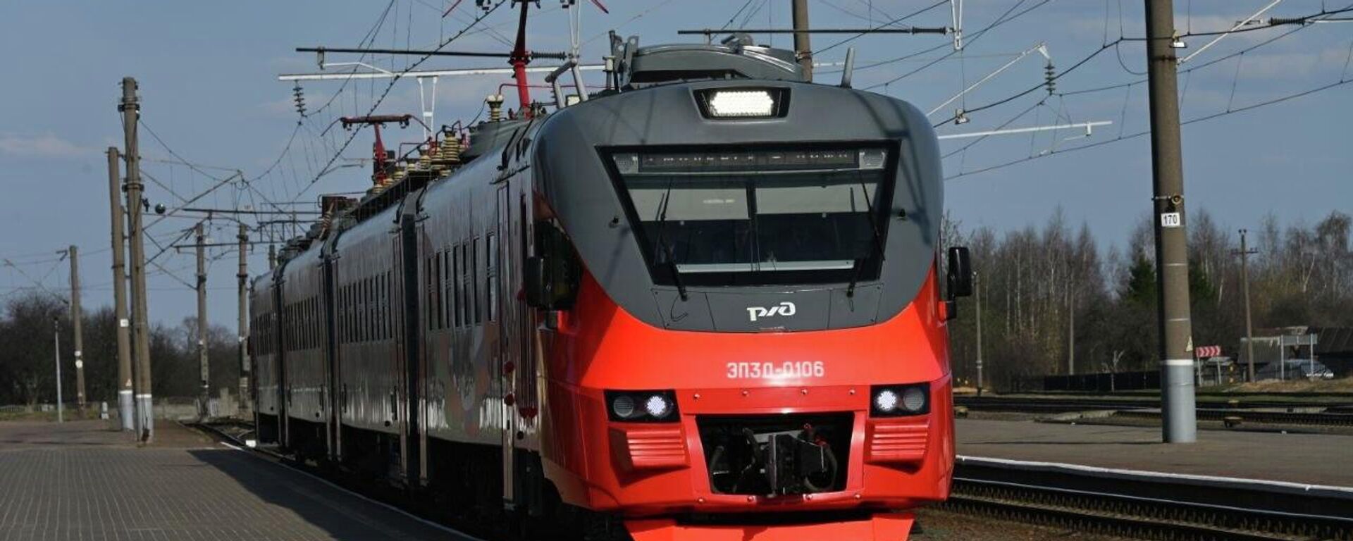 Электропоезд из Смоленска прибыл в Оршу - Sputnik Беларусь, 1920, 02.04.2026