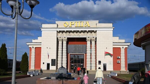 Железнодорожный вокзал в Орше - Sputnik Беларусь