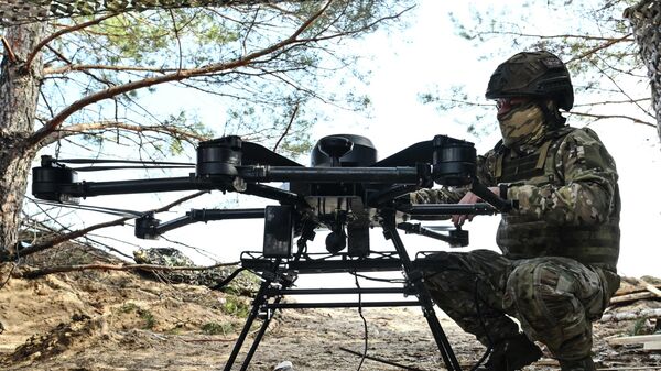 Лаборатория БПЛА группировки войск Запад на Рубцовском направлении СВО - Sputnik Беларусь