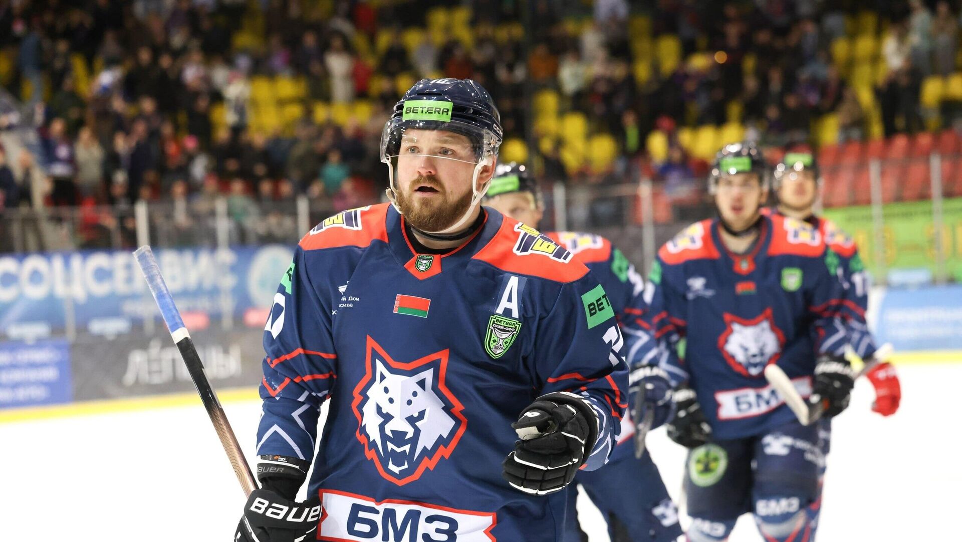 Игроки хоккейного клуба Металлург Жлобин - Sputnik Беларусь, 1920, 04.04.2026