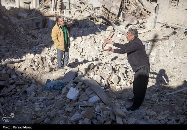 Последствия ударов США и Израиля по городу Керманшах, который является торгово-транспортным центром в Восточном Курдистане. - Sputnik Беларусь