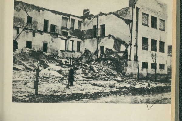 Разрушения в Беларуси во время оккупации в годы ВОВ.  - Sputnik Беларусь